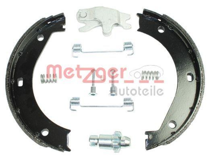 METZGER 0152003 Bremsbackensatz, Feststellbremse für BMW HA