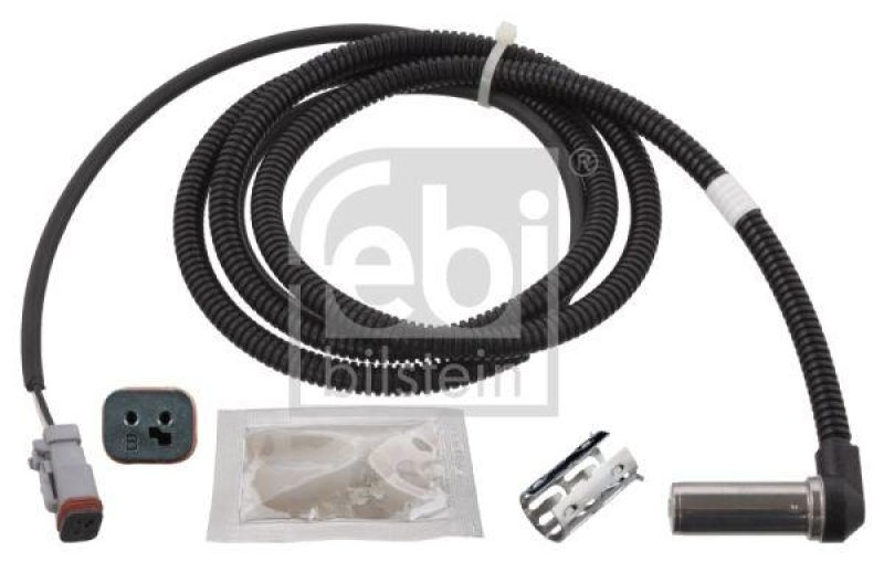 FEBI BILSTEIN 103766 ABS-Sensor mit Hülse und Fett für Scania