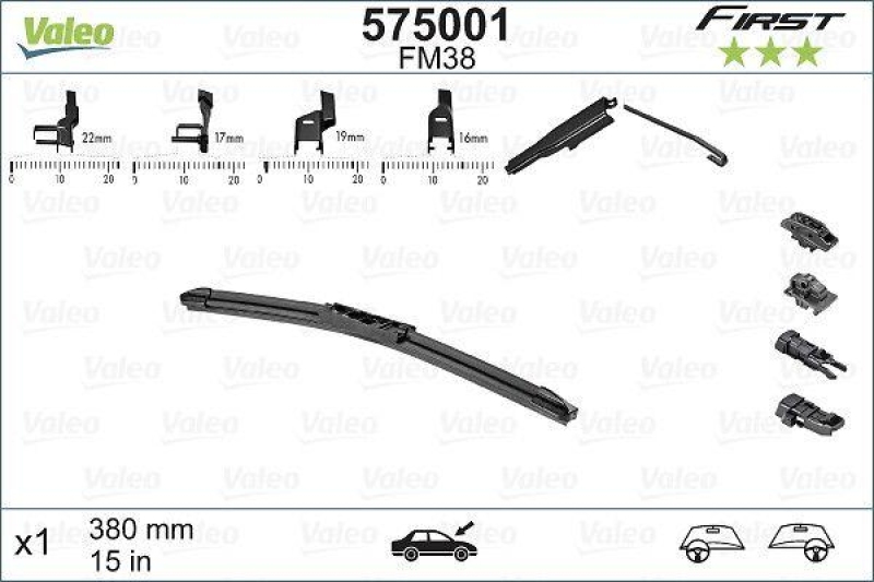 VALEO 575001 First FB Multiconnection FM38 380MM