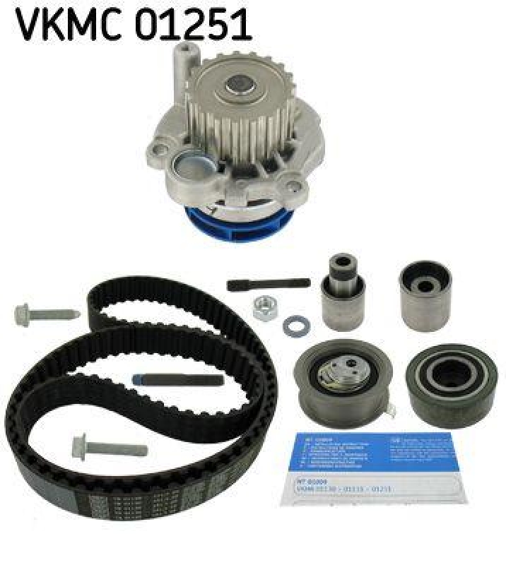 SKF VKMC 01251 Wasserpumpe + Zahnriemensatz