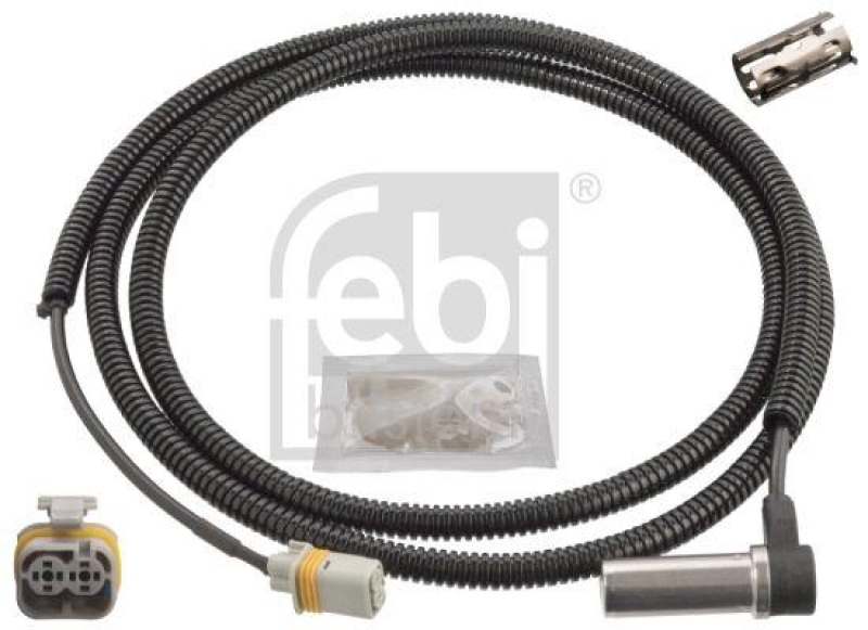 FEBI BILSTEIN 103768 ABS-Sensor mit Hülse und Fett für M A N