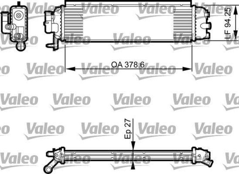 VALEO 735561 Motorkühler PEUGEOT 3008 2.0 HDI