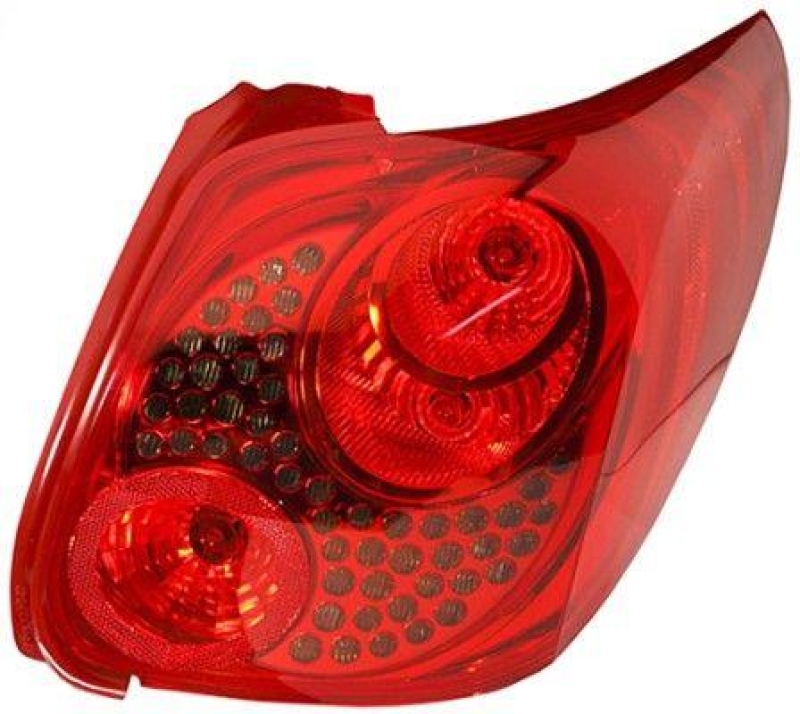 HELLA 2VP 354 677-011 Heckleuchte links Halogen PEUGEOT