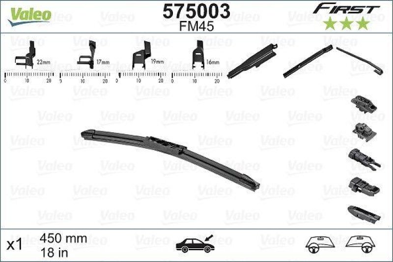 VALEO 575003 First FB Multiconnection FM45 450MM