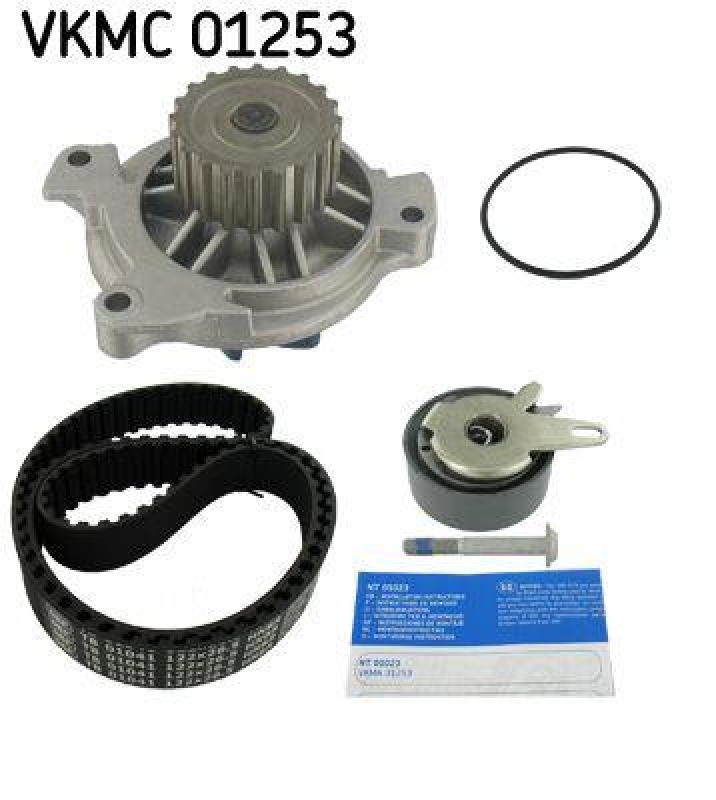 SKF VKMC 01253 Wasserpumpe + Zahnriemensatz