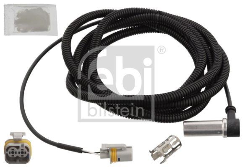 FEBI BILSTEIN 106323 ABS-Sensor mit Hülse und Fett für M A N