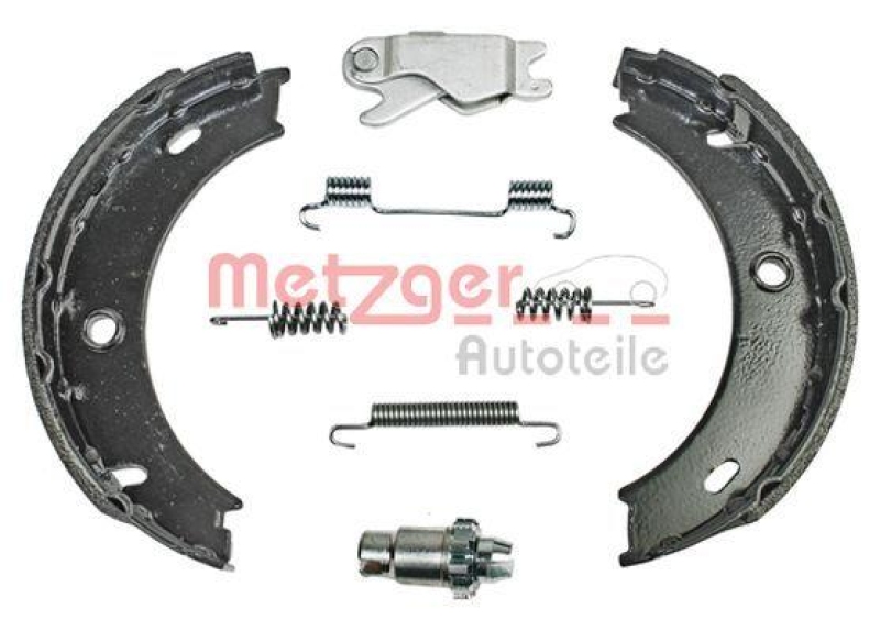 METZGER 0152007 Bremsbackensatz, Feststellbremse für MB HA