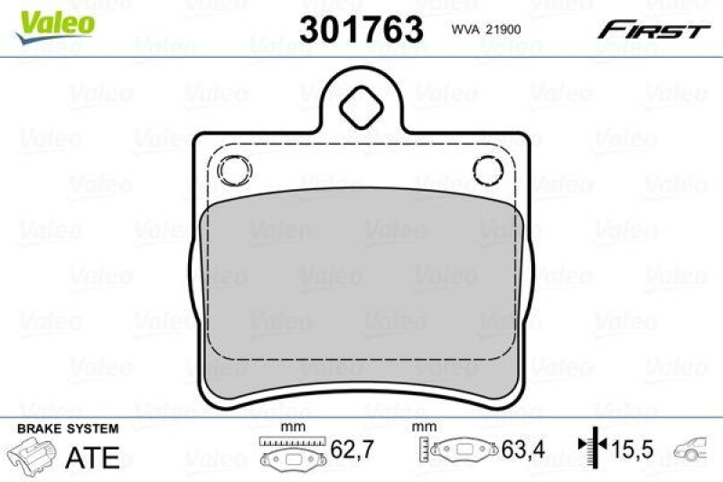 VALEO 301763 SBB-Satz FIRST