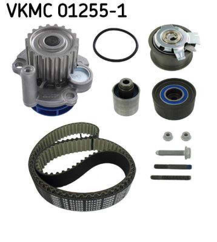 SKF VKMC 01255-1 Wasserpumpe + Zahnriemensatz