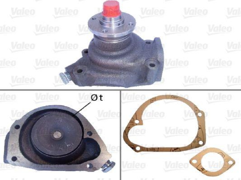 VALEO 506360 Wasserpumpe NISSAN Trade