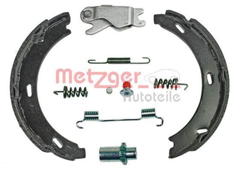 METZGER 0152010 Bremsbackensatz, Feststellbremse für CHRYSLER/MB HA