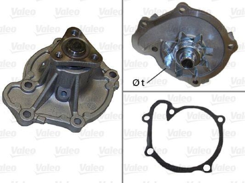 VALEO 506368 Wasserpumpe NISSAN Micra II