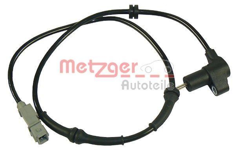 METZGER 0900110 Sensor, Raddrehzahl f&uuml;r CITROEN/PEUGEOT HA links/rechts