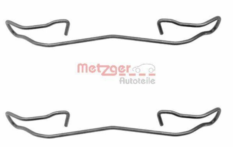 METZGER 109-1187 Zubehörsatz, Scheibenbremsbelag für FORD/RENAULT