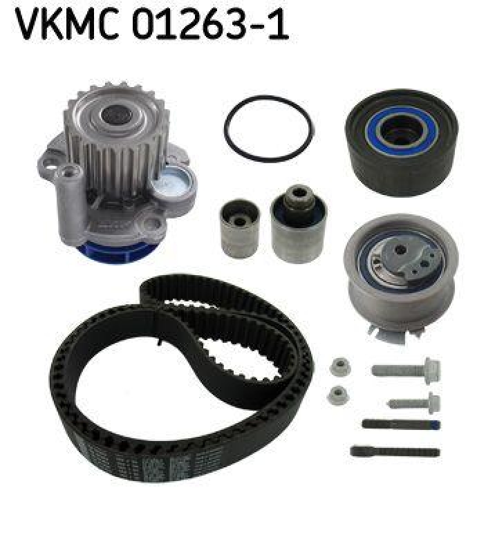 SKF VKMC 01263-1 Wasserpumpe + Zahnriemensatz