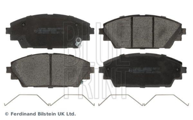 BLUE PRINT ADBP420130 Bremsbelagsatz mit Befestigungsmaterial f&uuml;r MAZDA