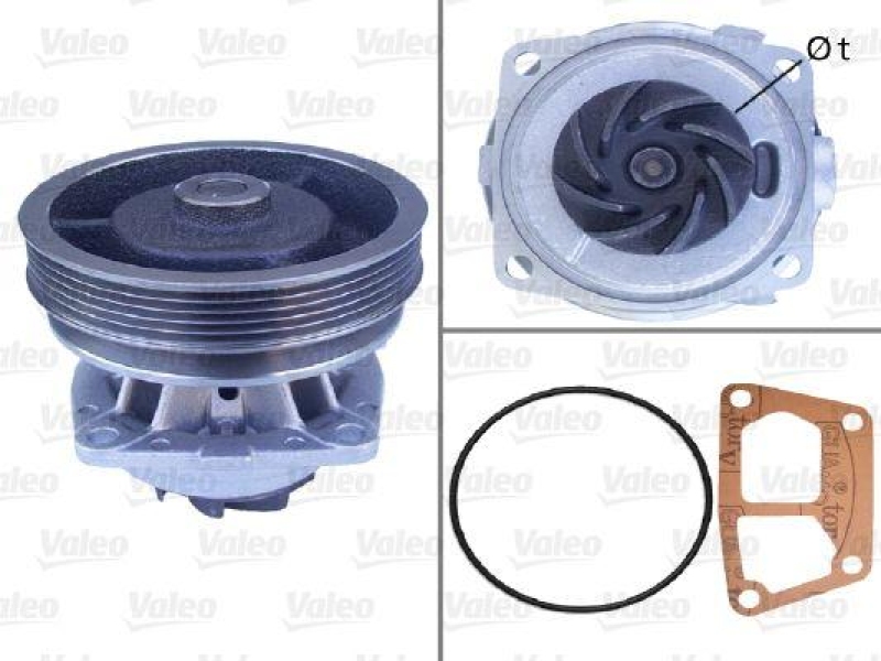 VALEO 506379 Wasserpumpe FIAT, LANCIA FIAT PALIO