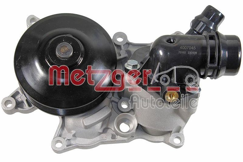 METZGER 4007045 Wasserpumpe f&uuml;r BMW MIT THERMOSTAT UND K&Uuml;HLMITTELGEH&Auml;USE