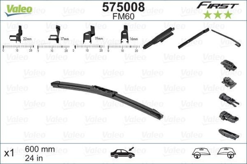 VALEO 575008 First FB Multiconnection FM60 600MM