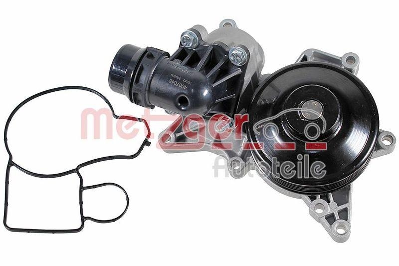 METZGER 4007046 Wasserpumpe für BMW MIT THERMOSTAT UND KÜHLMITTELGEHÄUSE