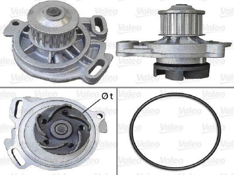 VALEO 506388 Wasserpumpe VW Passat, Transporter IV