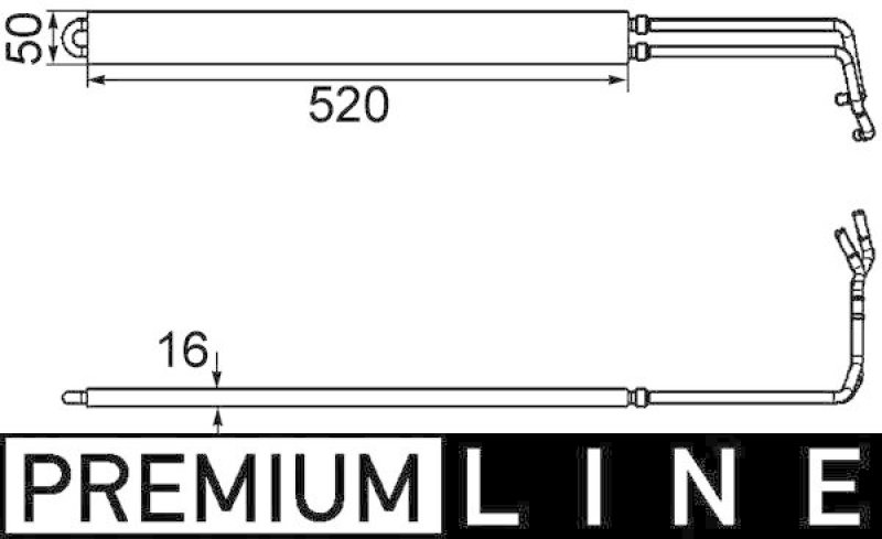 MAHLE CLC 103 000P Ölkühler