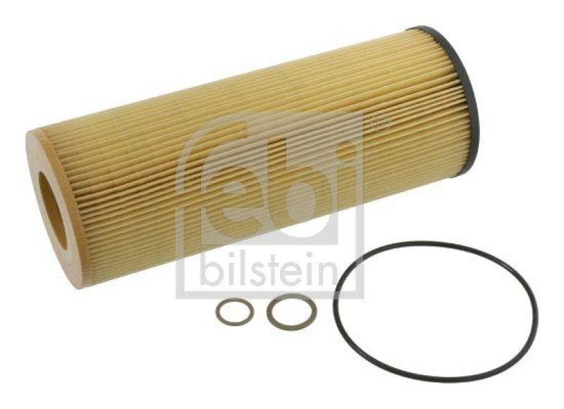 FEBI BILSTEIN 24665 Ölfilter mit Dichtringen für Mercedes-Benz