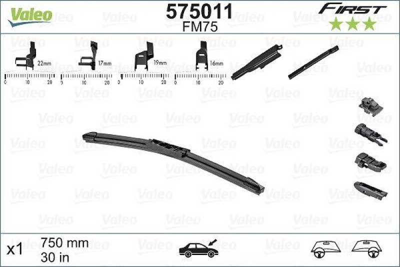 VALEO 575011 First FB Multiconnection FM75 750MM