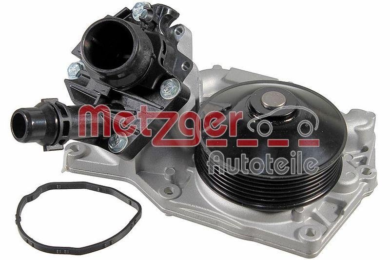 METZGER 4007048 Wasserpumpe für BMW MIT THERMOSTAT UND KÜHLMITTELGEHÄUSE