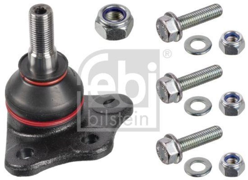 FEBI BILSTEIN 108829 Traggelenk mit Anbaumaterial für Fiat