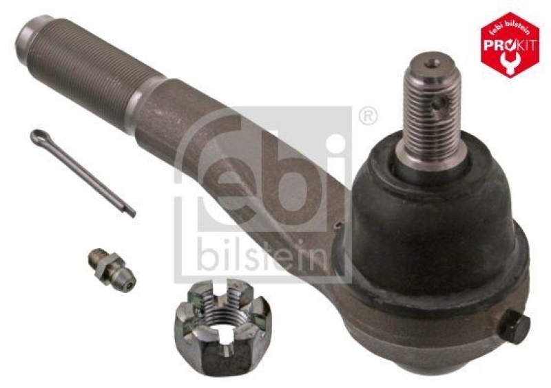 FEBI BILSTEIN 41378 Spurstangenendst&uuml;ck mit Kronenmutter und Splint f&uuml;r DAIHATSU