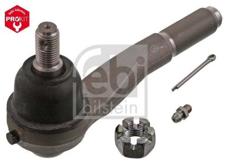 FEBI BILSTEIN 41379 Spurstangenendstück mit Kronenmutter und Splint für DAIHATSU