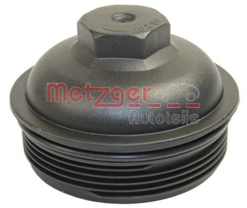 METZGER 2370012 Deckel, Ölfiltergehäuse für AUDI/SEAT/SKODA/VW