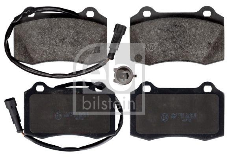 FEBI BILSTEIN 116062 Bremsbelagsatz für Fiat