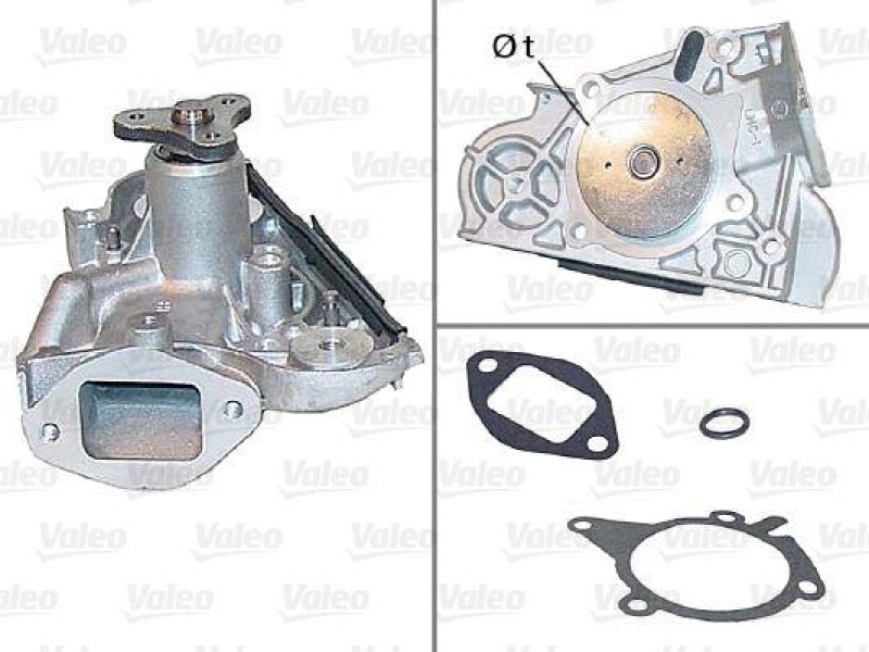 VALEO 506401 Wasserpumpe MAZDA 323 III & IV & V & VI