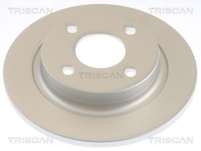 TRISCAN 8120 16186c Bremsscheibe Hinten, Coated für Ford