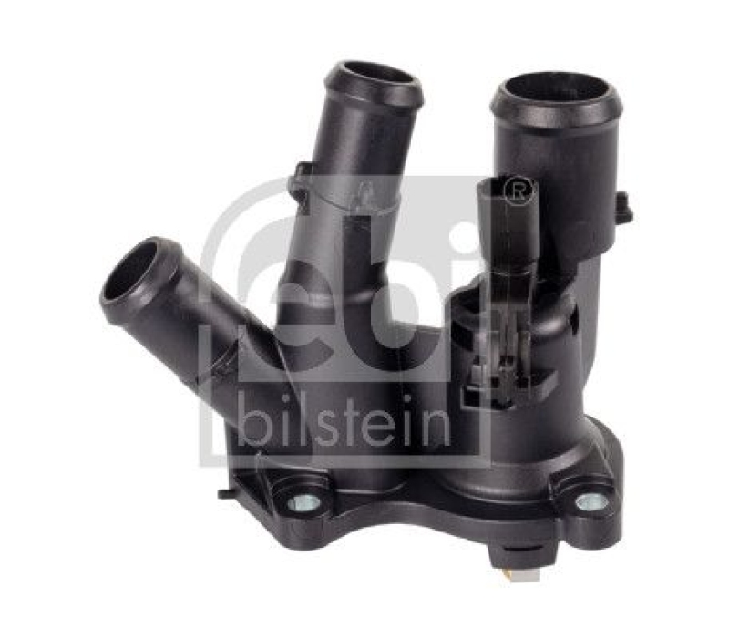 FEBI BILSTEIN 171306 Thermostat mit Gehäuse, Dichtung und Temperaturschalter für Ford