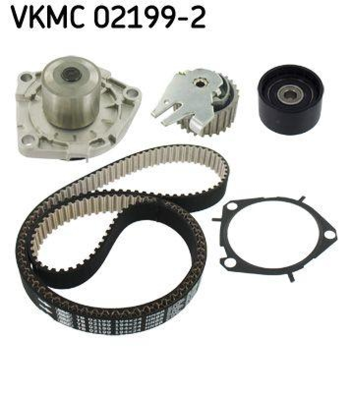 SKF VKMC 02199-2 Wasserpumpe + Zahnriemensatz