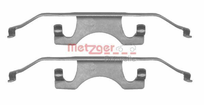 METZGER 109-1241 Zubehörsatz, Scheibenbremsbelag für BMW