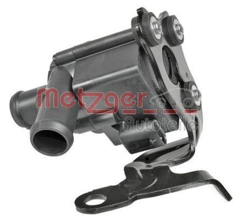 METZGER 2221036 Zusatzwasserpumpe für AUDI/SEAT/SKODA/VW MIT HALTER