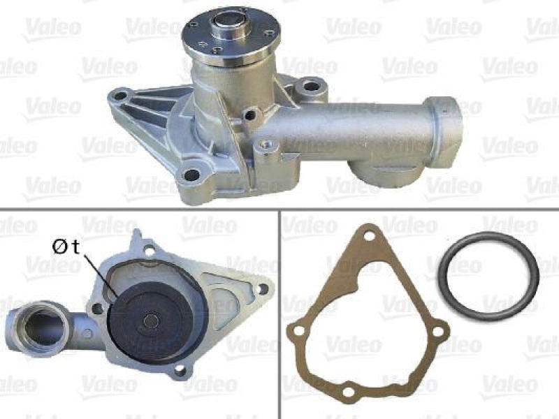 VALEO 506406 Wasserpumpe HYUNDAI, MITSUBISHI, PROTON