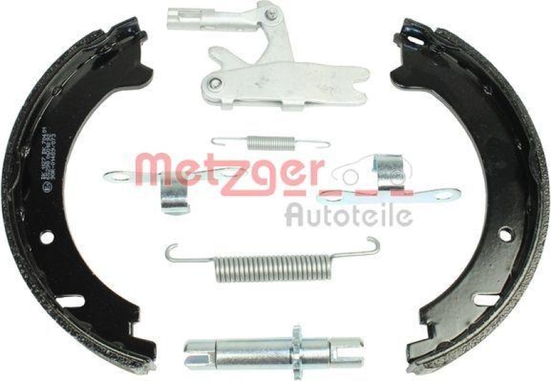 METZGER 0152023 Bremsbackensatz, Feststellbremse für VOLVO HA