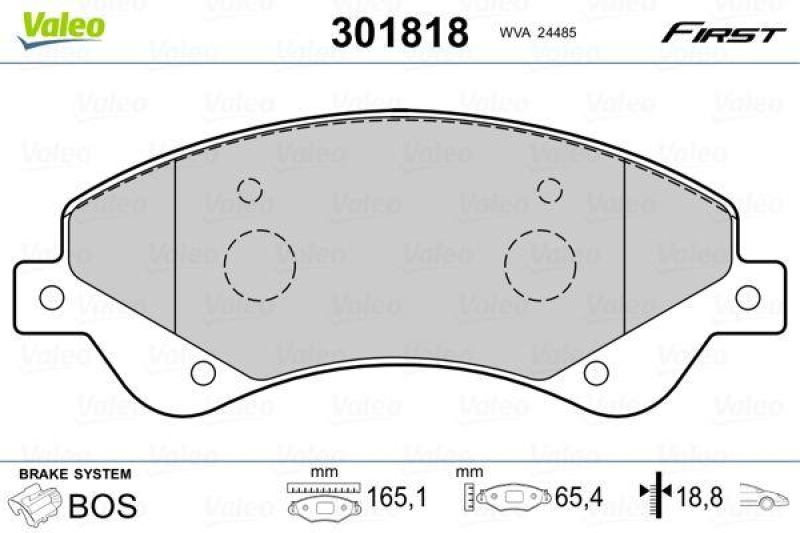 VALEO 301818 SBB-Satz FIRST