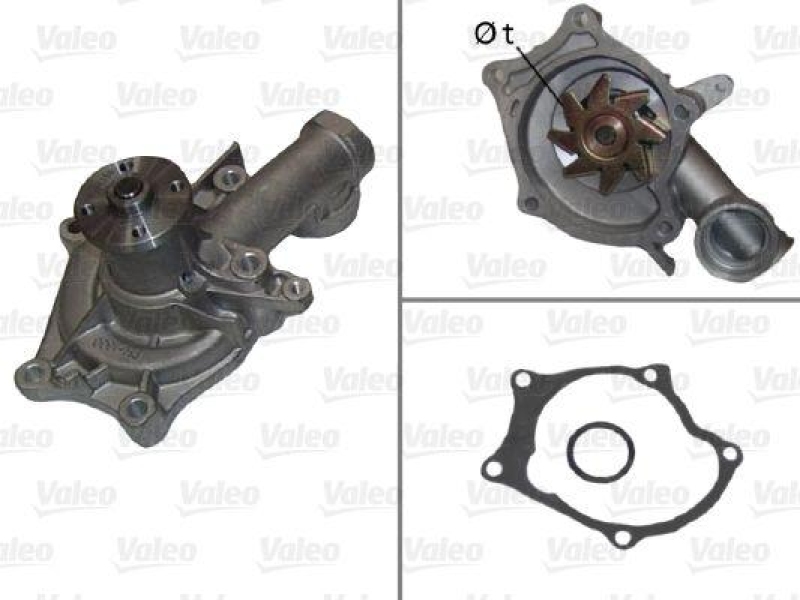 VALEO 506407 Wasserpumpe HYUNDAI Sonata II & III