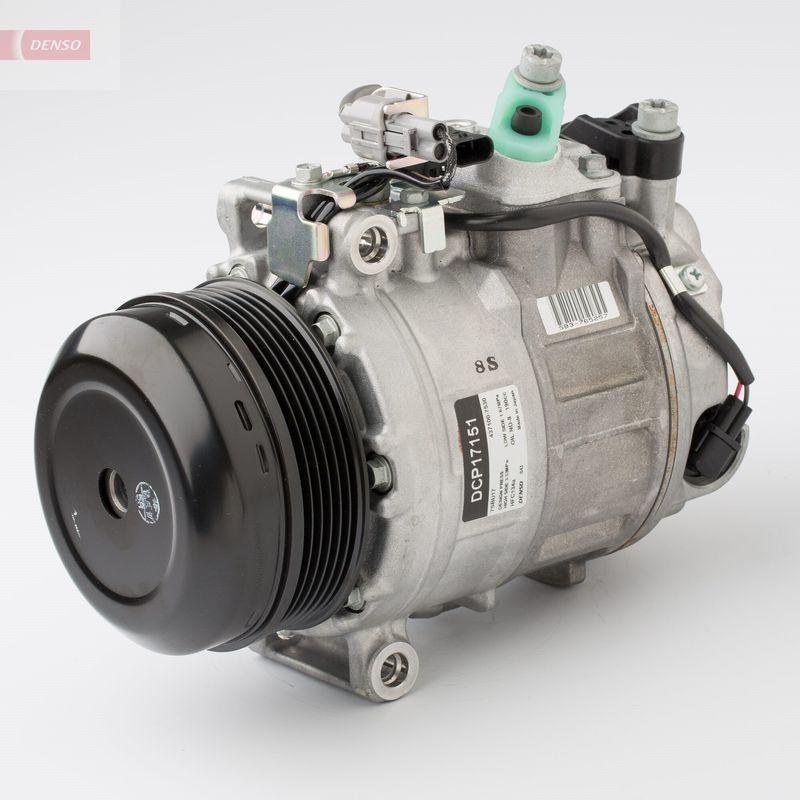 DENSO DCP17151 Kompressor MERCEDES-BENZ Sprinter 3,5-t Box (906) 316 CDI (906.631, 906.633, 906.635, 906.637) (09 - )