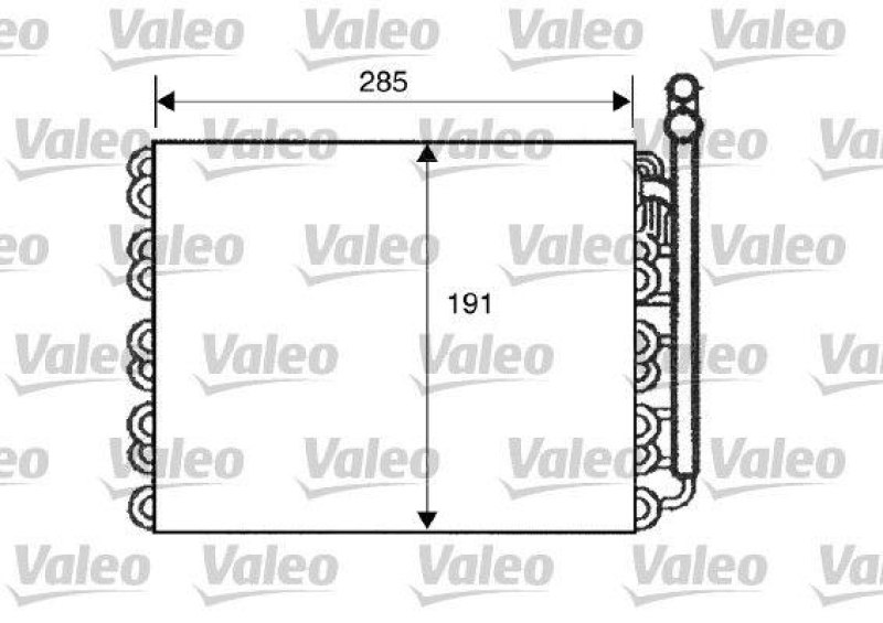 VALEO 817510 Verdampfer BMW Serie 3