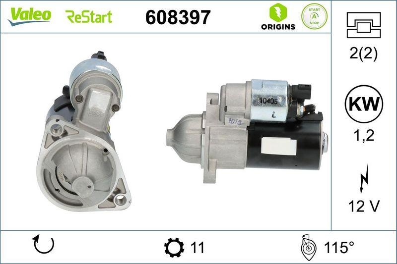 VALEO 608397 ReStarter Neu - ORIGINS