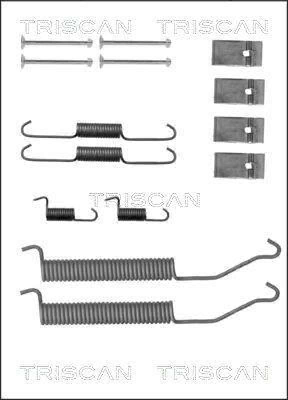 TRISCAN 8105 102609 Montagesatz F. Bremsbacken für Ford, Mazda