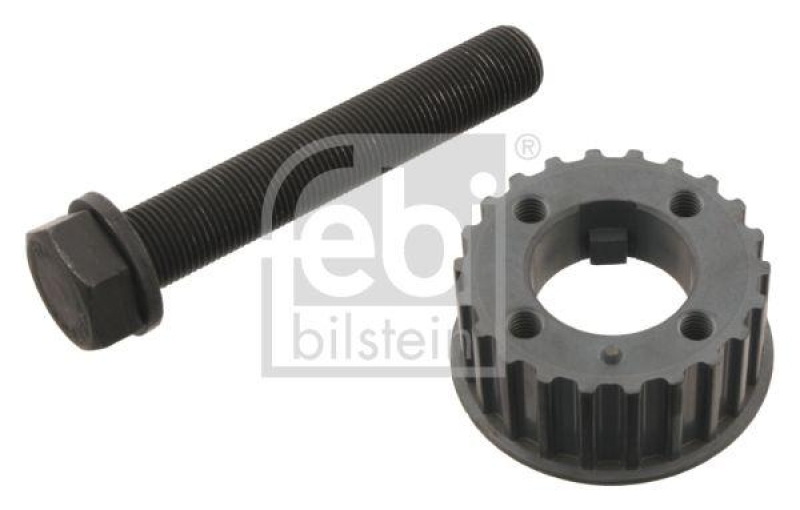 FEBI BILSTEIN 24682 Kurbelwellenzahnrad mit Befestigungsschraube für VW-Audi