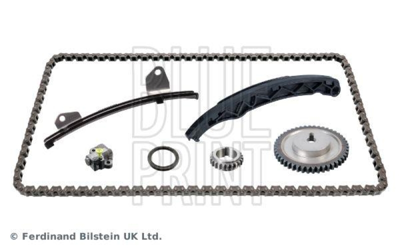 BLUE PRINT ADBP730011 Steuerkettensatz für Nockenwelle, mit Gleitschienen und Kettenspanner für MAZDA